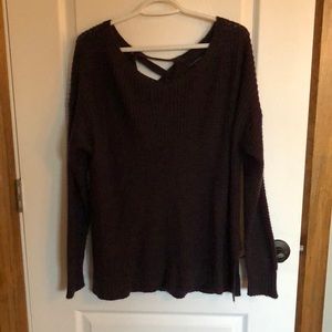 American Eagle Sweater with Detailed Back